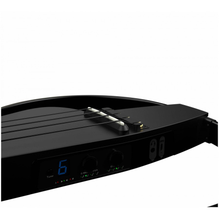 NBSG Bass Black беспроводная бескорпусная акустическая смарт бас-гитара, цвет черный, чехол, NEBULA