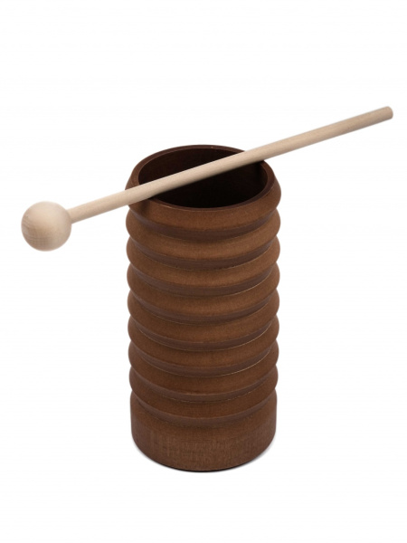 MS-T2-RB-05 Рубель круглый с бубенцами, тонировка, Мастерская Сереброва