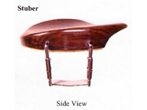 BC06Ru-4/4 Подбородник для альта, модель Stuber. Форма крепления - U. Материал - палисандр. WBO