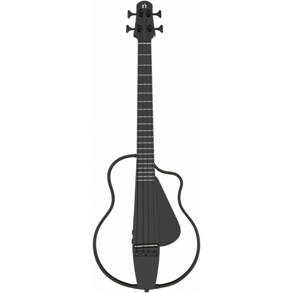 NBSG Bass Black беспроводная бескорпусная акустическая смарт бас-гитара, цвет черный, чехол, NEBULA