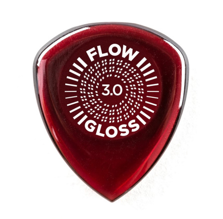 550P3.0 (550R3.0) Flow Gloss Медиатор 1шт, толщина 3мм, Dunlop