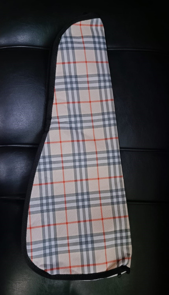 ЧУ2-Клетка Чехол для укулеле сопрано, в клетку. SOLO