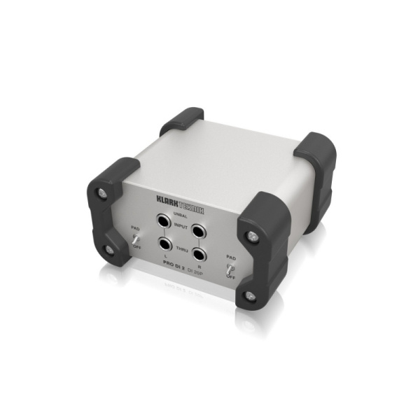 DI 20P Директ бокс (ди-бокс) пассивный, двухканальный. KLARK TEKNIK