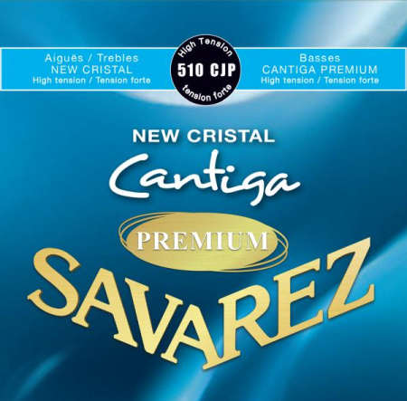 510CJP New Cristal Cantiga Premium Струны для классической гитары. SAVAREZ 