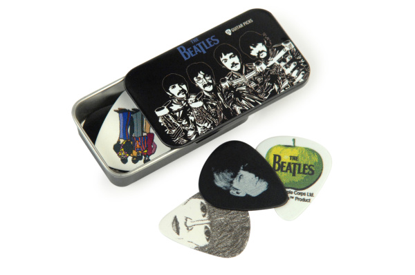 1CAB4-15BT3 Beatles Signature Sgt. Peppers Медиаторы в коробке, 15шт, Planet Waves
