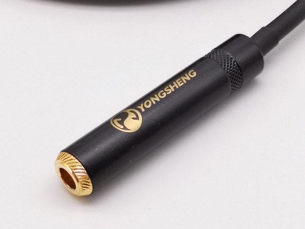 E48-3,5-6,35F-0300-0 Удлинитель-переходник 3,5-6,35мм female, 3м, ZZcable