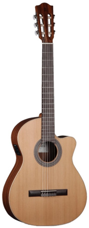 8.000 Open Pore Z-Nature CW EZ Классическая гитара со звукоснимателем. Alhambra