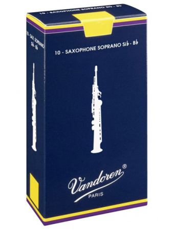 SR201 Трость для саксофона Сопрано Традиционные №1.0, 1шт. Vandoren