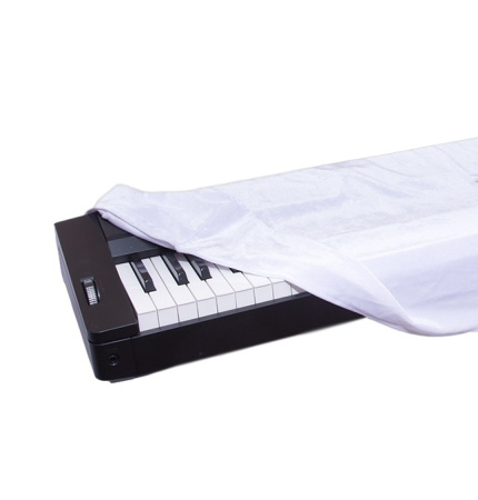 НПБ(132*23*10) Накидка на пианино CDP-S100, CDP-S350, PX-S1000 белая, 88 клавиш, Laminor