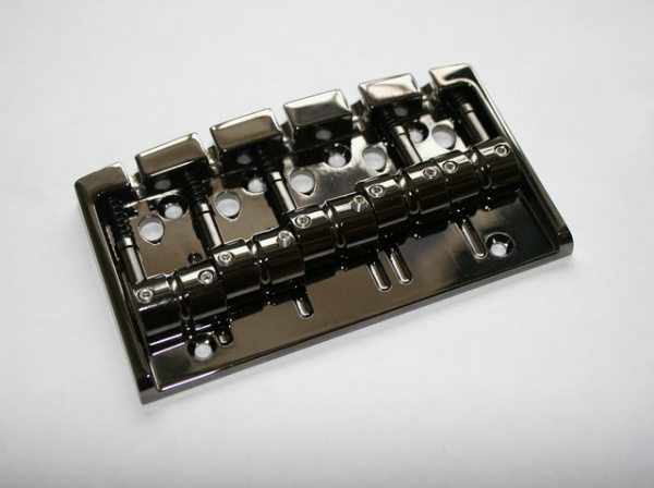 404SJ-5 CB бридж басовый, 5-ти струнный, Cosmo black. Gotoh (Made in Japan)