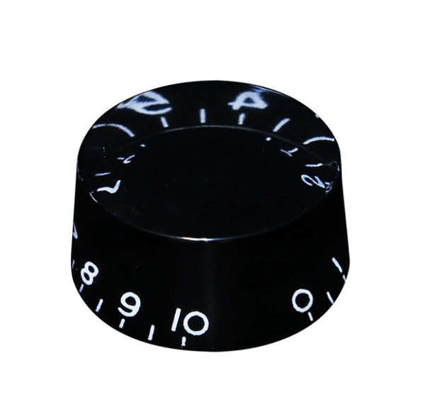 KB-110 Ручка потенциометра, черная, метрическая, Hosco