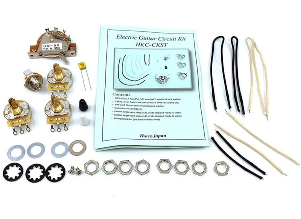 HKC-CKST Комплект темброблока для электрогитары, Stratocaster, Hosco