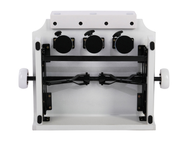 LB-P3WH Подставка-удлинитель педалей пианино для детей, белая, Rin