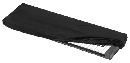 Накидка на пианино CDP-S100, CDP-S350, ЧЁРНАЯ, С РЕЗИНКОЙ, 88 клавиш