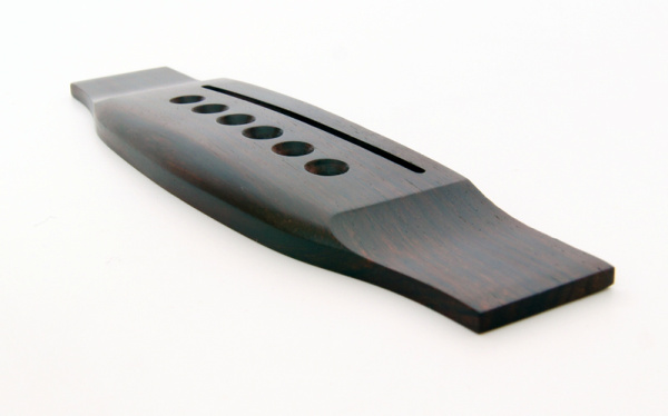 GABR Подставка для струн (бридж) для акустической гитары, материал - палисандр. WBO