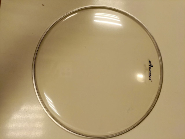 ARCLR-14 Пластик для малого и том барабана 14", прозрачный, Arborea