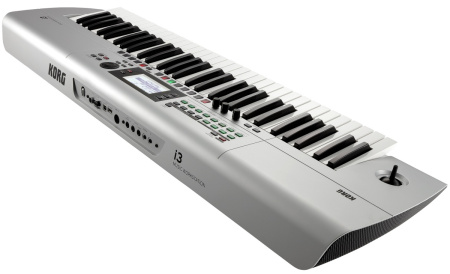 i3 MS Синтезатор / Рабочая станция, цвет серебристый, 61 клавиша. KORG