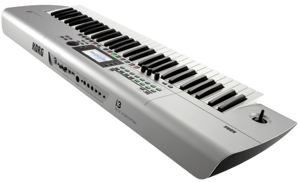i3 MS Синтезатор / Рабочая станция, цвет серебристый, 61 клавиша. KORG