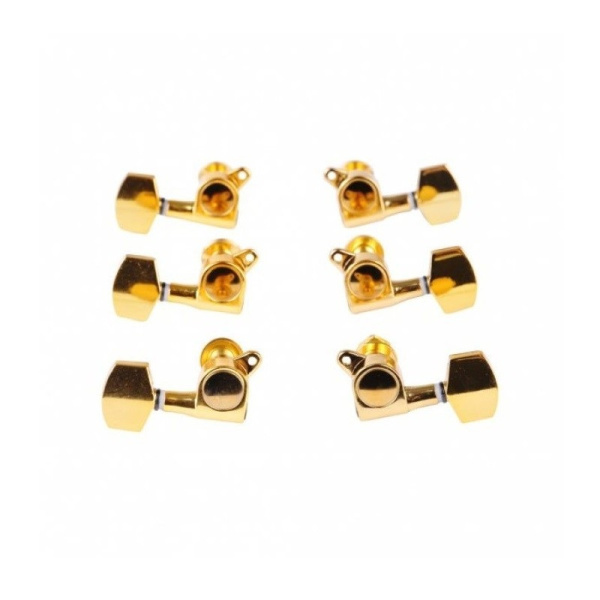 AL-016JP Комплект колков 3+3, золото, большой бутон, Alice