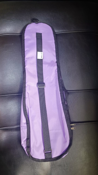 ЧУ1-Фиолетовый Чехол для укулеле сопрано, цвет фиолетовый, SOLO