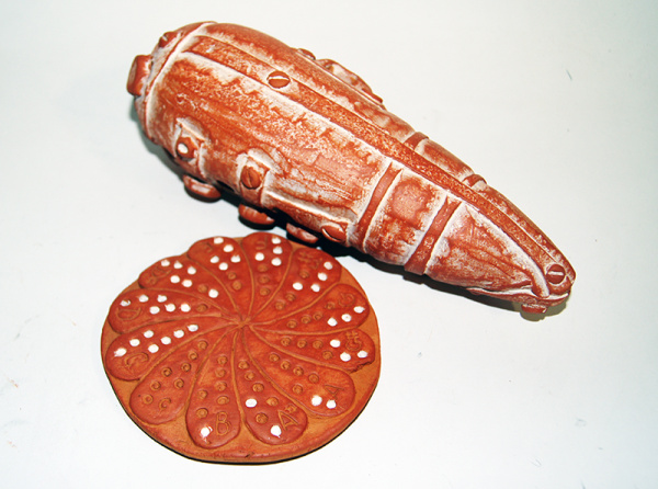 MN-OO-4 Окарина октава Стимпанк, Мастерская Никифорова