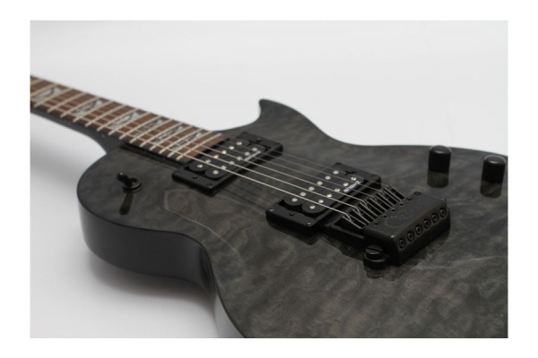 (TDN) VGS Eruption Select Jet Black Faded Evertune электрогитара, 6 струн