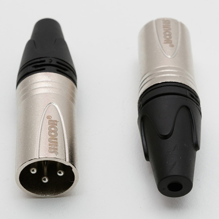 S3MX Разъем на кабель XLR Male 3p, SHNOOR