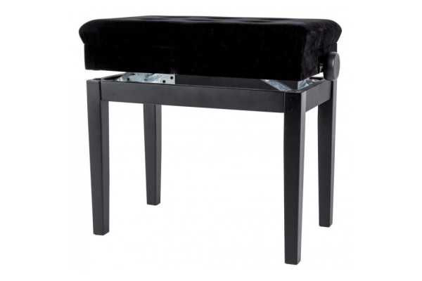 (TDN) GEWA Piano bench Deluxe Compartment Black matt банкетка для пианино