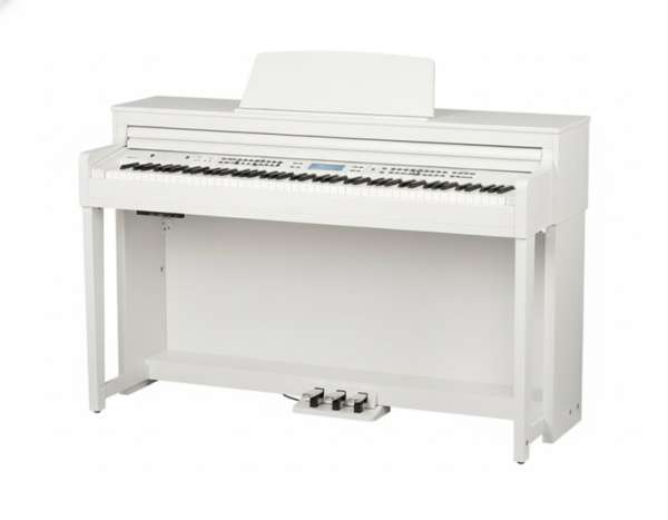 DP740K-PVC-WH Цифровое пианино, белое, матовое (сатин), Medeli