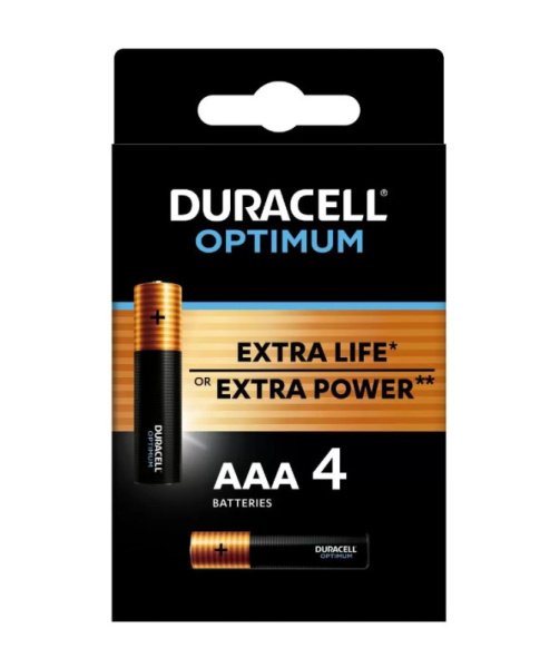 Optimum ААА Батарейка щелочная (Alkaine). DURACELL 