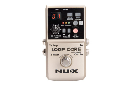 Loop-Core-Deluxe-Bundle Педаль эффектов + ножной переключатель, Nux Cherub