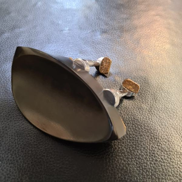 VC05Eh-4/4 Подбородник для скрипки, модель Teka, крепление Hill, черное дерево, WBO