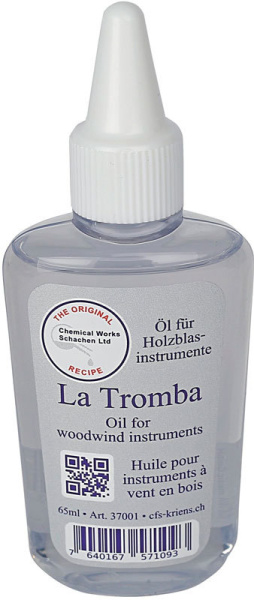 760235 (37001) AG OIL масло деревянных духовых инструментов, 65 мл., LA TROMBA 
