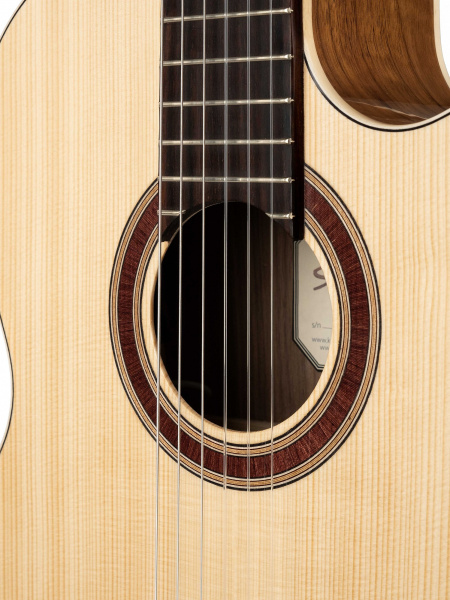 R65CW Performer Series Rondo Классическая гитара со звукоснимателем, с вырезом, Kremona
