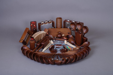 Т2-КТ-17 Перкуссионный набор «Шоколад» с тонировкой, 40 предметов Мастерская Сереброва