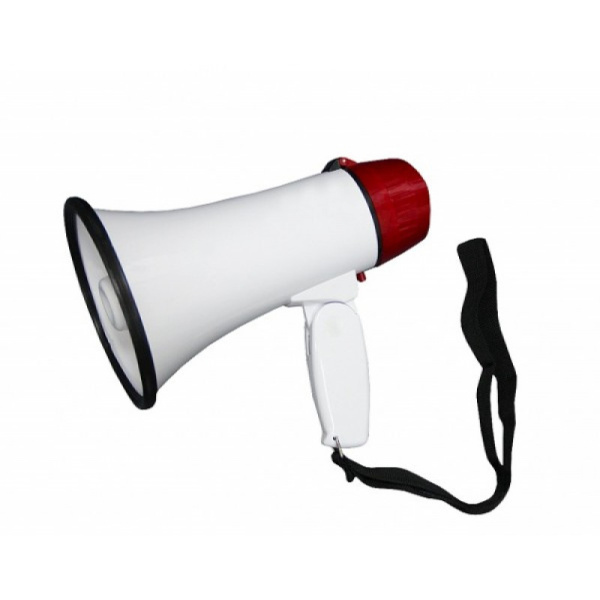 FMEG-8 Мегафон - 8 Вт, дальность 200 м, диаметр рупора 135 мм. FLIGHT