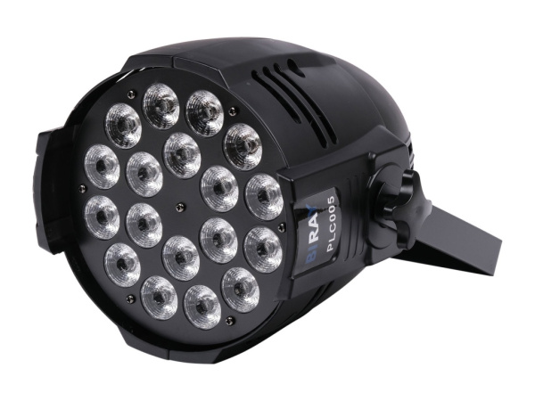 PLC005 Светодиодный прожектор, RGBWA 18х10Вт, Bi Ray