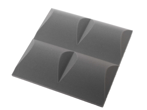 АП56-ЧЁРНЫЙ Акустический поролон convex4, 475х475х60, АТЕХ