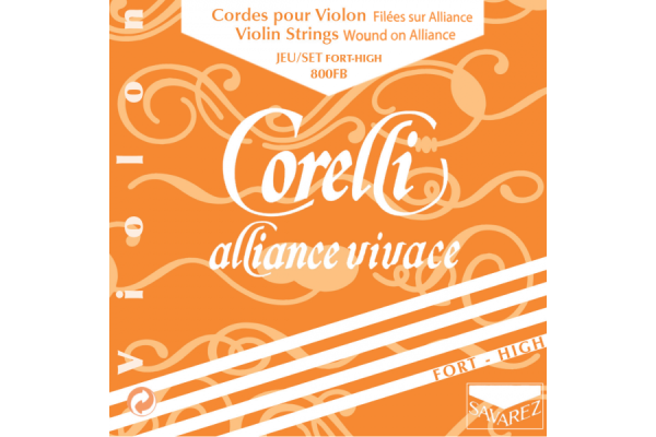 (TDN) Струны для скрипки CORELLI 800F Alliance Vivage High
