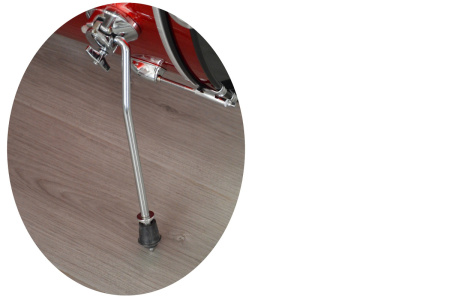 JW225-E6-MRD Барабанная установка (2 коробки), красная, TJW