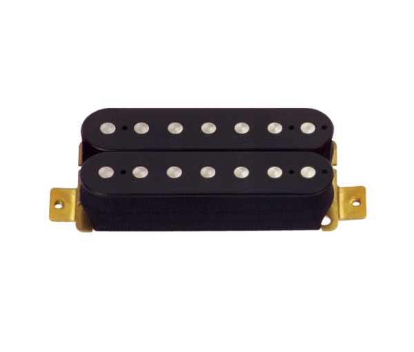 PU-PHO7-N Звукосниматель магнитный, хамбакер, для 7-струнной гитары, нековый, Metallor