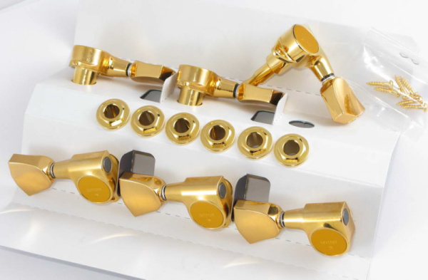 SG301 04 G 3+3 колки, Золото. Gotoh (Made in Japan)