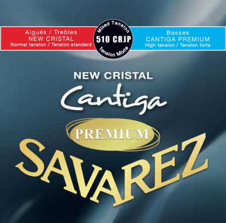 510CRJP Cantiga Premium Струны для классической гитары. SAVAREZ 