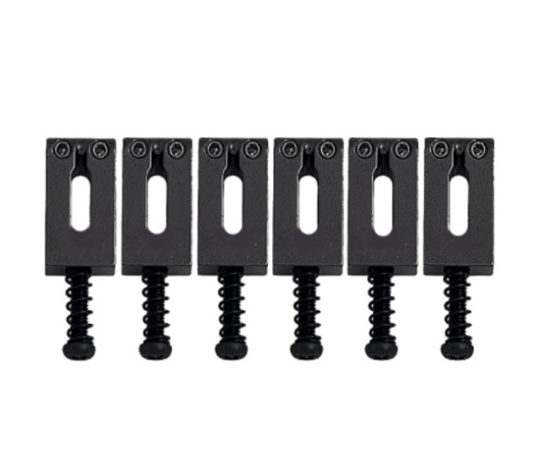 S22-B Комплект седел для бриджа, сталь, черные, Gotoh