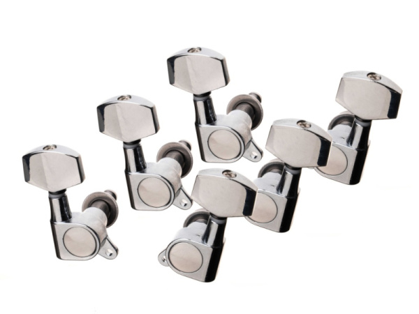 AL-016P Комплект 3+3 колковой механики, хром, Alice
