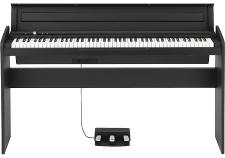LP-180-BK Цифровое пианино, 88 клавиш, тройная педаль, стойка и адаптор питания в комплекте, KORG