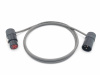 E73-XLR-MR-FR-0100-8 Кабель микрофонный XLR-MR-FR угловые, 1м, ZZcable