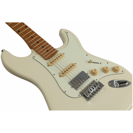 JS-250 OW электрогитара, Stratocaster, корпус тополь, 22 лада, HSS, tremolo, цвет OW, JET