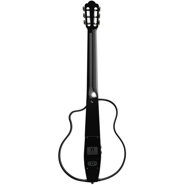 NBSG Nylon BK беспроводная бескорпусная акустическая смарт гитара, нейлон, цвет черный,чехол, NEBULA