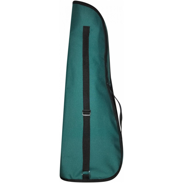 ЧУК2-Темно-зеленый Чехол для укулеле концерт, утепленный (5мм), цвет темно-зеленый. SOLO
